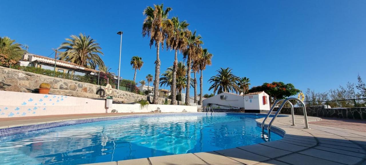 Arguineguin, Two Bedrooms Bungalow, Pool & Wifi Exterior foto