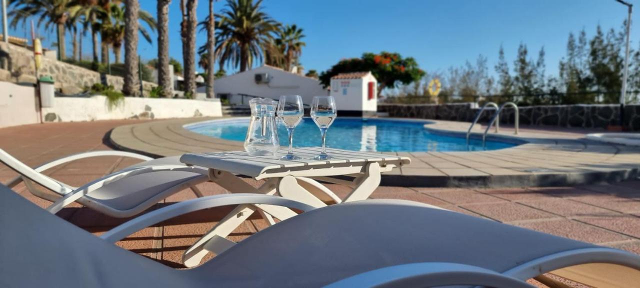 Arguineguin, Two Bedrooms Bungalow, Pool & Wifi Exterior foto