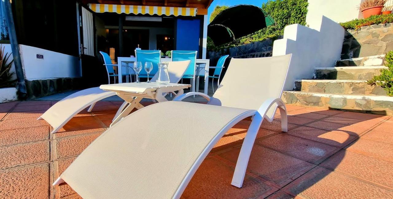 Arguineguin, Two Bedrooms Bungalow, Pool & Wifi Exterior foto